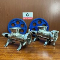 [INOX bóng] Cối đùn thịt Inox 22, 32 |Máy đùn thịt, Cối xay xương, cổ gà, cua| Máy công nghiệp