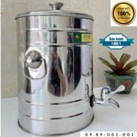 [INOX304] Bình Đựng Nước Inox Có Vòi Đủ Thể Tích Từ 10L Đến 25L - Gia Dụng Hoàng Gia