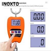 INOXTO Cân cần cẩu  Treo Cân móc thép không gỉ Cân trọng lượng Cân bằng kỹ thuật số LCD chính xác cao