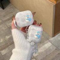 Ins AirPods Case, Vỏ bảo vệ tai nghe Apple, Dây chuyền hoạt hình dễ thương Thích hợp cho AirPods 1 / 2 AirPods Pro / Pro 2 AirPods 3 Chống trượt