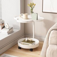ins Bàn Cà Phê Nhỏ Có Bánh Gió Cho Phòng Khách Và Phòng Ngủ Gia Dụng Bàn Bên Có Thể Di Chuyển Kệ Sàn Tủ Đầu Giường Kiểu