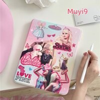 Ins phim hoạt hình sáng tạo anime cô gái cay barbie cho ipad10.2 vỏ ipad10th 360° Holder cover mini6 ipad9.7 cover air5 anti-fall case pro11 / ipad12.9 anti-bending cover vỏ ipad gen9