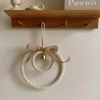 Ins Phong Cách Bắc Âu Bé Lục Lạc Handmade Gỗ Chuông Gió Phòng Trẻ Em Mầm Non Treo Trang Trí Sơ Sinh Chụp Ảnh Chống Đỡ