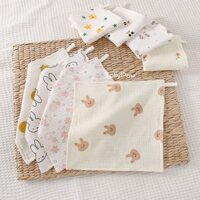 Ins Phong Cách Hàn Quốc Dễ Thương Trẻ Em Khăn Vuông Nhỏ Khăn Mặt Cho Bé Tập Đi Khăn Nhỏ Khăn Mặt Chống khạc nhổ Sữa Khăn Tay #KSJ1231#