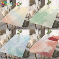 Ins Phong Cách Nhiều Màu Sắc Da Silicon Bàn Ăn Miếng Lót Bảo Vệ Văn Phòng Cao Cấp Chống Nước Chống Dầu Thảm Để Bàn