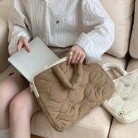 Ins Túi laptop apple 13 inch 14 inch huawei laptop Tổ Chức Túi Thêu Hàn Quốc Túi Xách