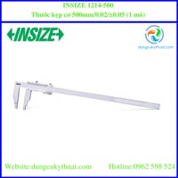 INSIZE 1214-500 Thước kẹp cơ 500mm/0.02/±0.05