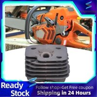 Inspirexshop Piston xi lanh đặt bộ pít -tông hợp kim silicon cao silicon với miếng đệm cho chuỗi cưa 266 SE 162