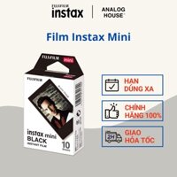 INSTAX MINI FUJIFILM - Viền đen - Giấy in ảnh cho máy chụp lấy liền - Chính hãng date xa