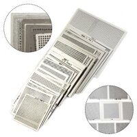 【Instock】New Rework Stencil Heat Steel Silver Replaces Universal BGA Reballing Rework Net