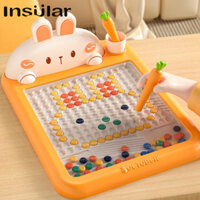 INSULAR Bút Từ Bảng Vẽ Trẻ Em Bút Từ Tính Tập Thể Dục Tập Trung Đồ Chơi Giáo Dục Mẫu Giáo Quà Tặng