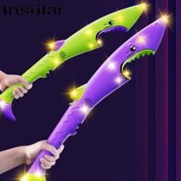 INSULAR Đồ Chơi Cá Mập Chiến Đấu Có Đèn Và Nhạc Vui Nhộn Cho Bé