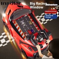 INSULAR Trẻ Em Đua Thử Thách Phiêu Lưu Game Console Đồ Chơi 3-6 Tuổi Nam Nữ Mô Phỏng Lái Xe Ô Tô Nhỏ