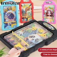 INSULAR Trẻ em vui nhộn pinball máy đồ chơi Máy tính để bàn xếp hình và giải nén máy chơi game tương tác giữa cha mẹ và con cái