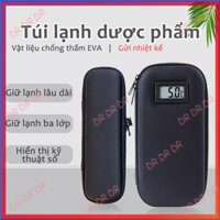 Insulin làm lạnh hộp mini di động mang theo túi băng cách nhiệt ngoài trời hộp đá gói giữ lạnh
