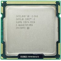 Intel Core i3-540 (3.06 GHz, 4M L3 Cache, socket 1156, 2.5 GT/s DMI)