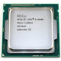 ⊙✤❧Intel Core i5 4690K 3.5GHz 6MB Socket LGA 1150 Quad Core CPU Bộ xử lý I5 4690K SR21A