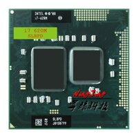 Intel Core i7-620M i7 620M SLBTQ SLBPD 2.6 GHz Dual-Core Quad-Thread CPU Pro. 4M 35W Socket G1/rPGA988A