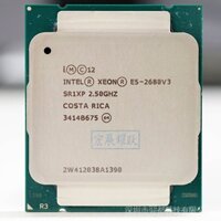 Intel Xeon 12 lõi E5-2680 V3 lga2011 pin CPU rời bảo hành một năm