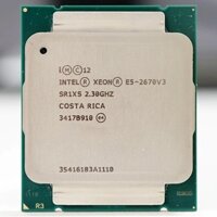 Intel Xeon E5-2670 v3 / 10 nhân 24 luồng / 2.30Ghz /120W / LGA2011