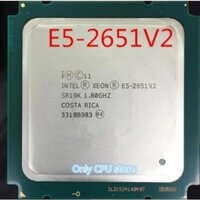 Intel Xeon Processor nhóm E5 V2   E5-2637v2 E5-2650v2 E5-2651v2 E5-2660v2 E5-2670v2