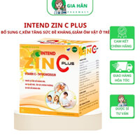 Intend Zinc Plus, chứa thymomodulin và C hàm lượng cao, tăng sức đề kháng - hộp 20 ống