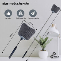 {Interesting Digital Star} Vỉ Đập Ruồi Muỗi DIPOLAR Bằng Nhựa Dẻo Dài 65cm Có Thể Thu Gọn - DVDR01