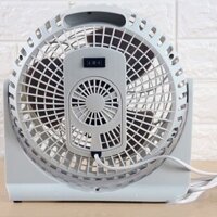 {Interesting Digital Star} Quạt để bàn văn phòng cắm điện mini Chinghai HD606 9 inch , hộp tản để g