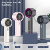 {Interesting Digital Star} Goojodoq Quạt mini cầm tay siêu mạnh, quạt tích điện mini 4000 mAh, quạt