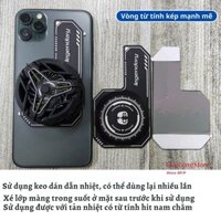 {Interesting Digital Star} Miếng Dán Tản Nhiệt Điện Thoại Từ Tính tấm khung tăng diện tích làm mát