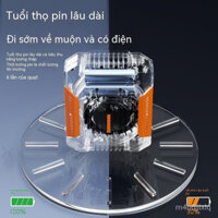 {Interesting Digital Star} Quạt Đeo Hông F49 mini, Quạt Tích Điện Đeo Thắt Lưng Kiêm Sạc Dự Phòng.