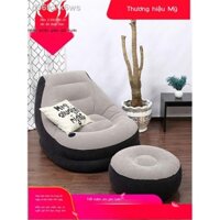 INTEX Ghế Sofa Lười Đơn Túi Đậu Phòng Ngủ Ban Công Giải Trí Phòng Chờ Ghế Sofa Nhỏ Giường Gấp Bơm Hơi Ghế Sofa