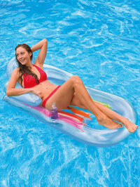 INTEX người lớn nước nổi đồ chơi bơm hơi nổi giường nổi bơi vòng gắn bãi biển ghế salon lướt sóng n