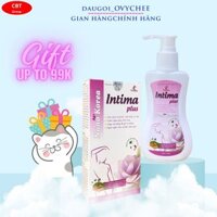 INTIMA PLUS Dung dịch vệ sinh phụ nữ se khít vùng kín kháng khuẩn khử mùi hôi hương nước hoa 100ml