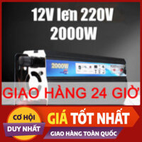 Inverter DC 12V Sang AC 220V Điện Áp，Bộ Kích Điện Sin Chuẩn 12v Lên 220v 2000W