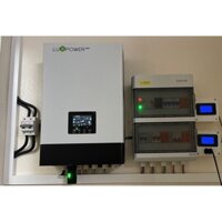 Inverter độc lập & hòa lưới, biến tần Hybrid Luxpower 5kW - 2MPPT 6000W pin mặt trời - Mã SNA 5000 WPV chính hãng