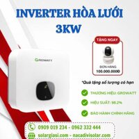 Inverter Growatt 3kW | Biến tần Growatt MIN 3000TL-X