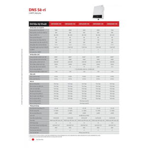 Inverter hòa lưới Goodwe GW5000D-NS