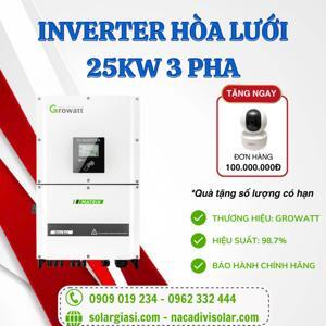 Inverter hòa lưới Growatt 25000TL3-S