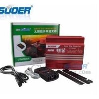 Inverter hòa lưới Suoer 600W 30V-40V có đồng hồ hiển thị - Suoer GTI-D600B