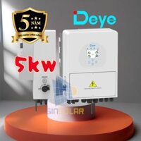 Inverter Hybrid Deye 5kW Biến tần hòa lưới lưu trữ Deye (Chính Hãng – New)