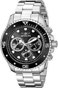 Invicta Men's 21787 Pro Diver Analog Display Quartz Silver-Tone Watch