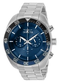 Invicta Pro Diver Men 48mm Stainless Steel Blue dial Quartz, 30799