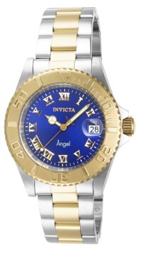 Invicta Women's 14363 Angel Analog Display Swiss Quartz Two Tone Watch