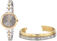 Invicta Women's Angel Quartz Watch with Stainless Steel Strap, Two Tone, 8 (Model: 29345)