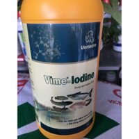 Iodin cho cá  vemedin chai 1 lít loại bỏ các tác nhân gây bệnh ảnh hưởng tới vật nuôi