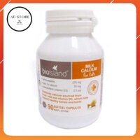 ioisland Calcium Milk [Úc] Viên Canxi Sữa - 90 viên_cho Bé