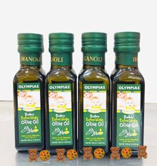 Dầu oliu siêu nguyên chất Olympias, 100ml