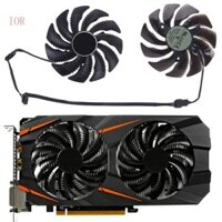 Ior 1 2 chiếc 88mm T129215Quạt làm mát SU 4Pin cho Card đồ họa Gigabyte GeForce GTX1060 1650 1070 GTX 1050ti