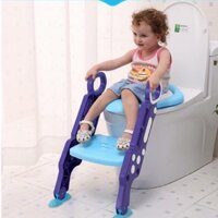 Iót bệ bồn cầu có bậc thang cho bé